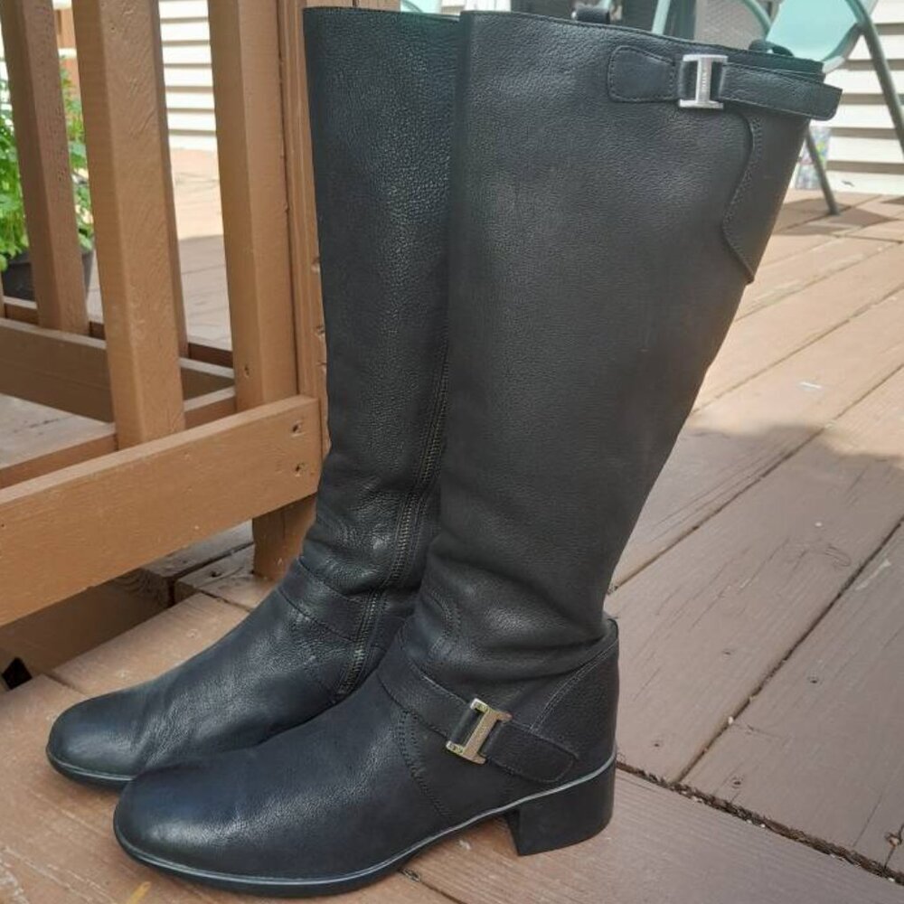 NWOT Prada Womens Riding Boots US 7.5 Eur 37.5